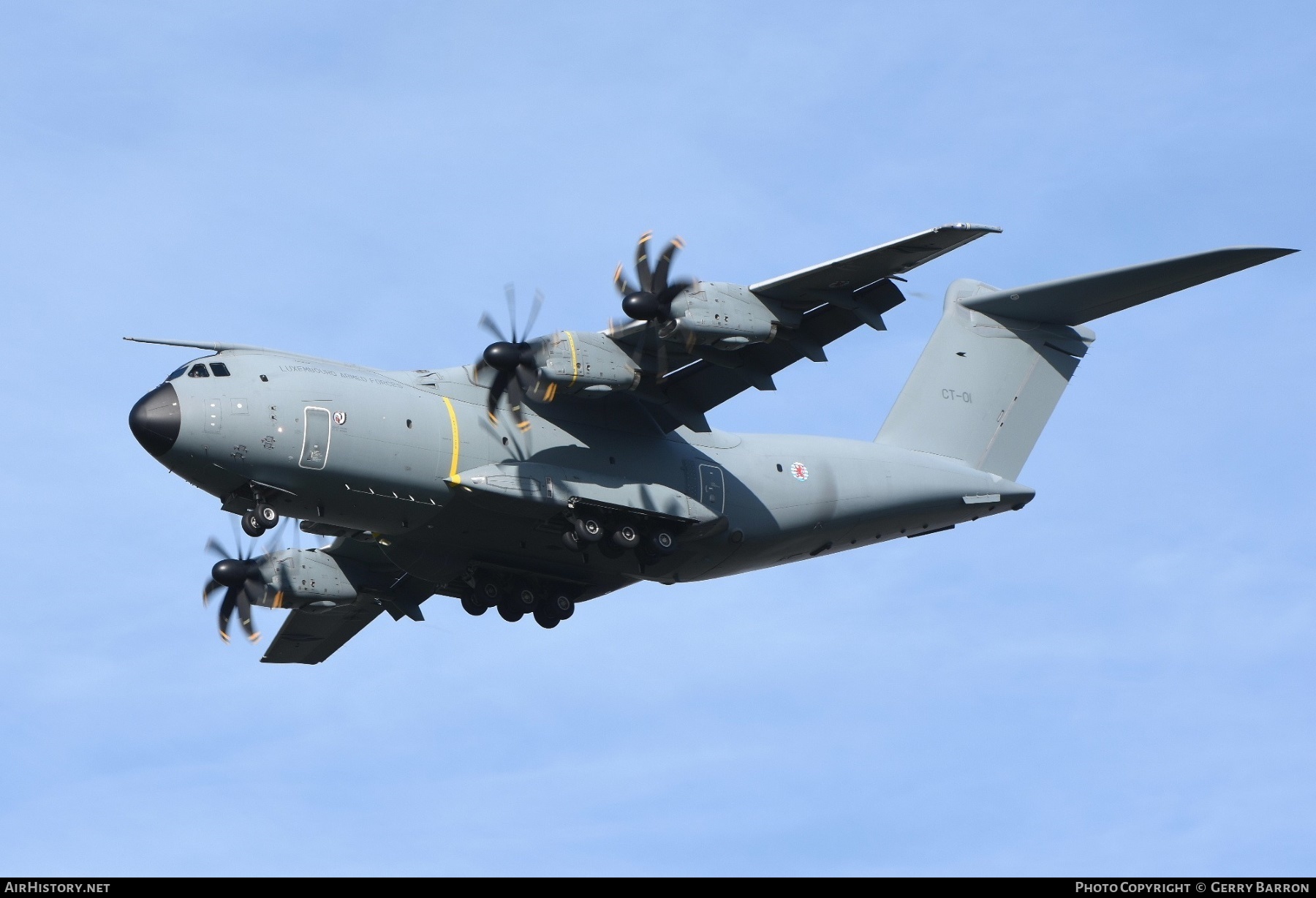 Aircraft Photo of CT-01 | Airbus A400M Atlas | Luxembourg - Air Force | AirHistory.net #605718