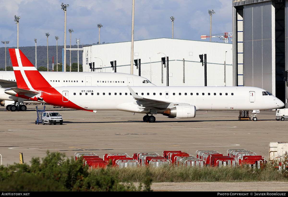 Aircraft Photo of OY-GDA | Embraer 195LR (ERJ-190-200LR) | AirHistory.net #605729