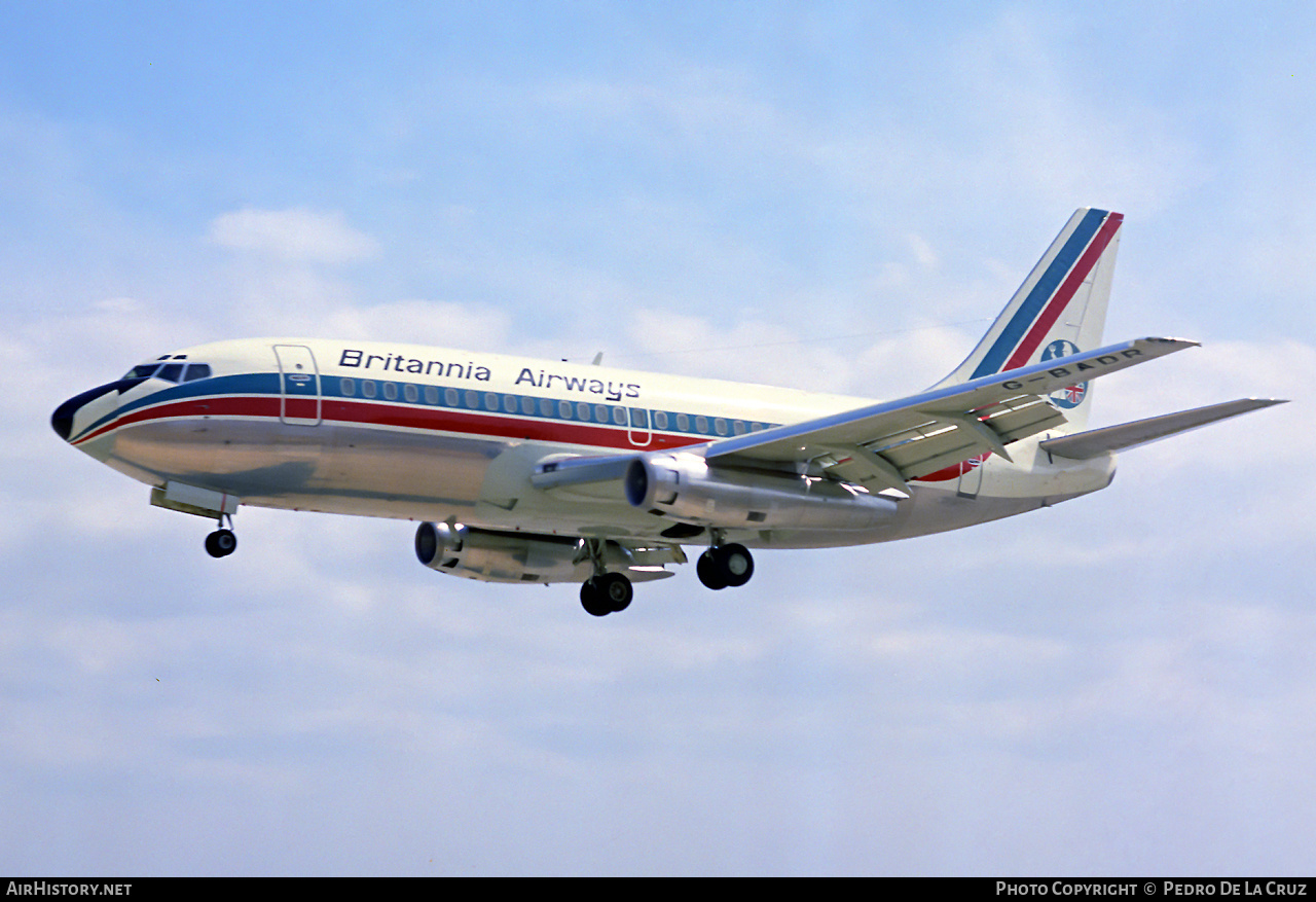 Aircraft Photo of G-BADR | Boeing 737-204 | Britannia Airways | AirHistory.net #605737