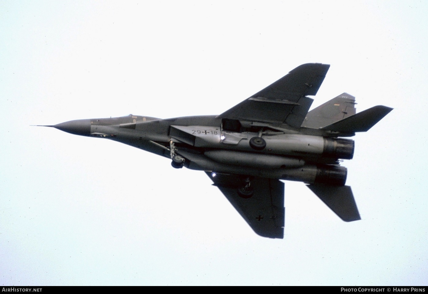 Aircraft Photo of 2918 | Mikoyan-Gurevich MiG-29G (9-12) | Germany - Air Force | AirHistory.net #605754