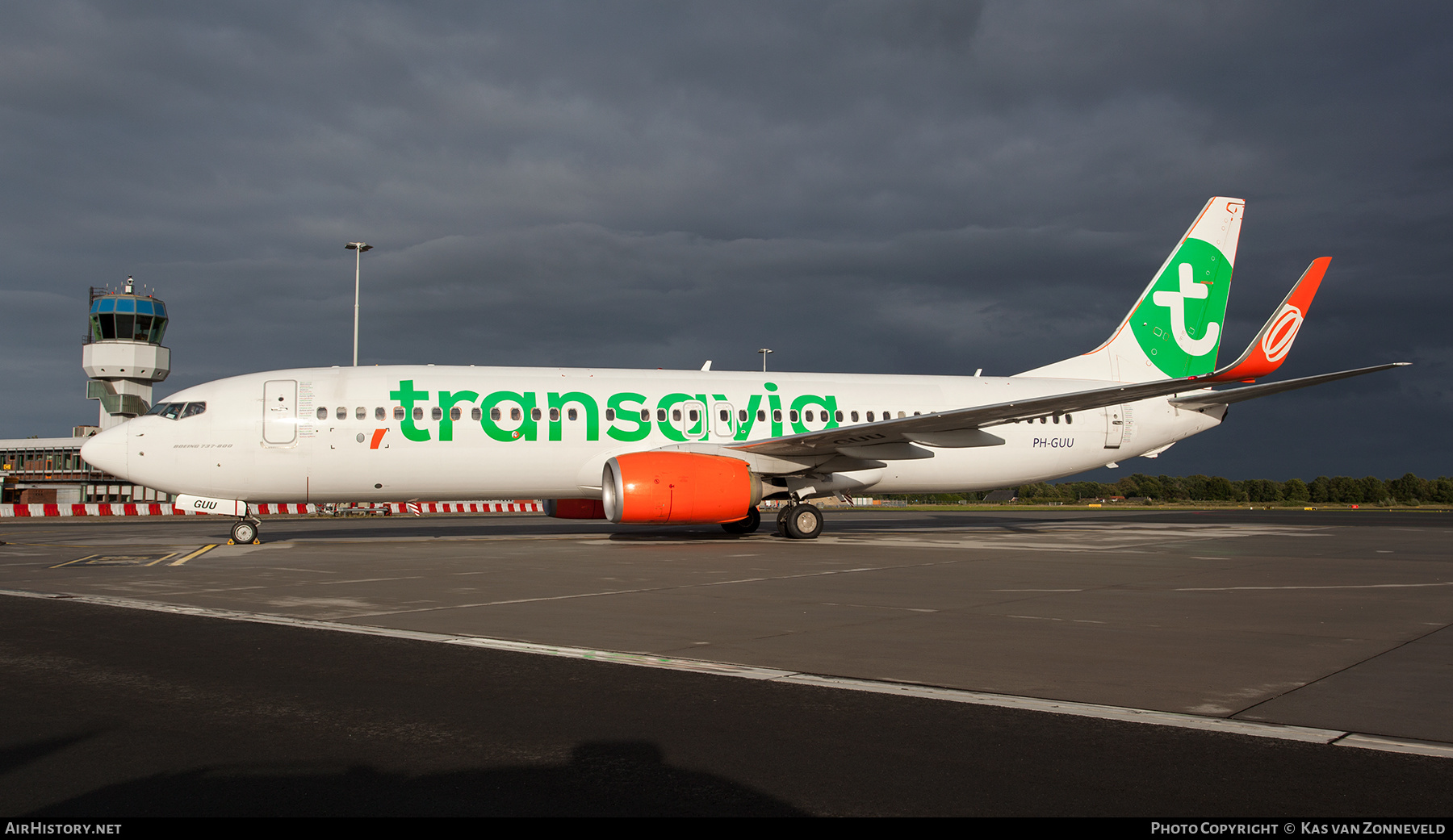 Aircraft Photo of PH-GUU | Boeing 737-8EH | Transavia | AirHistory.net #605758