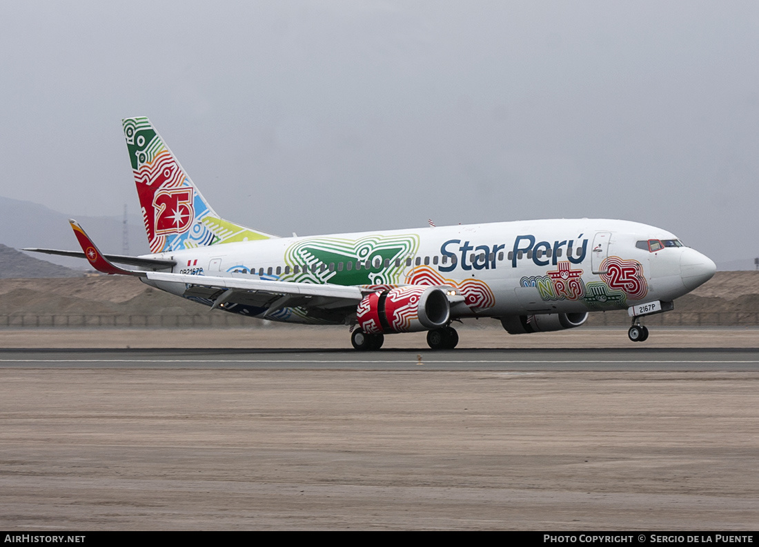 Aircraft Photo of OB-2167P | Boeing 737-3H4 | Star Perú | AirHistory.net #605769