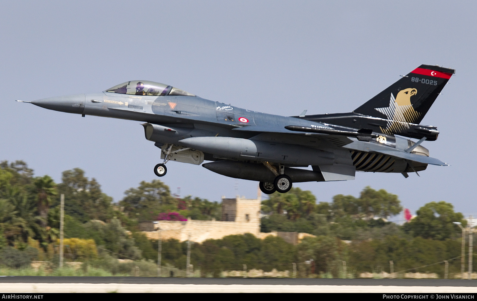 Aircraft Photo of 88-0025 | Lockheed Martin F-16C Fighting Falcon | Turkey - Air Force | AirHistory.net #605775