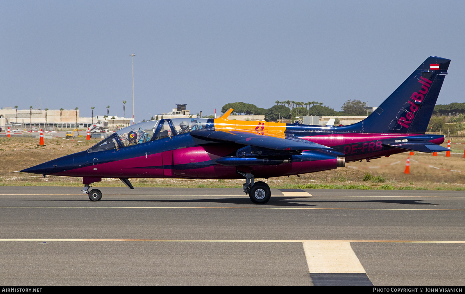 Aircraft Photo of OE-FRB | Dassault-Dornier Alpha Jet A | Red Bull | AirHistory.net #605777