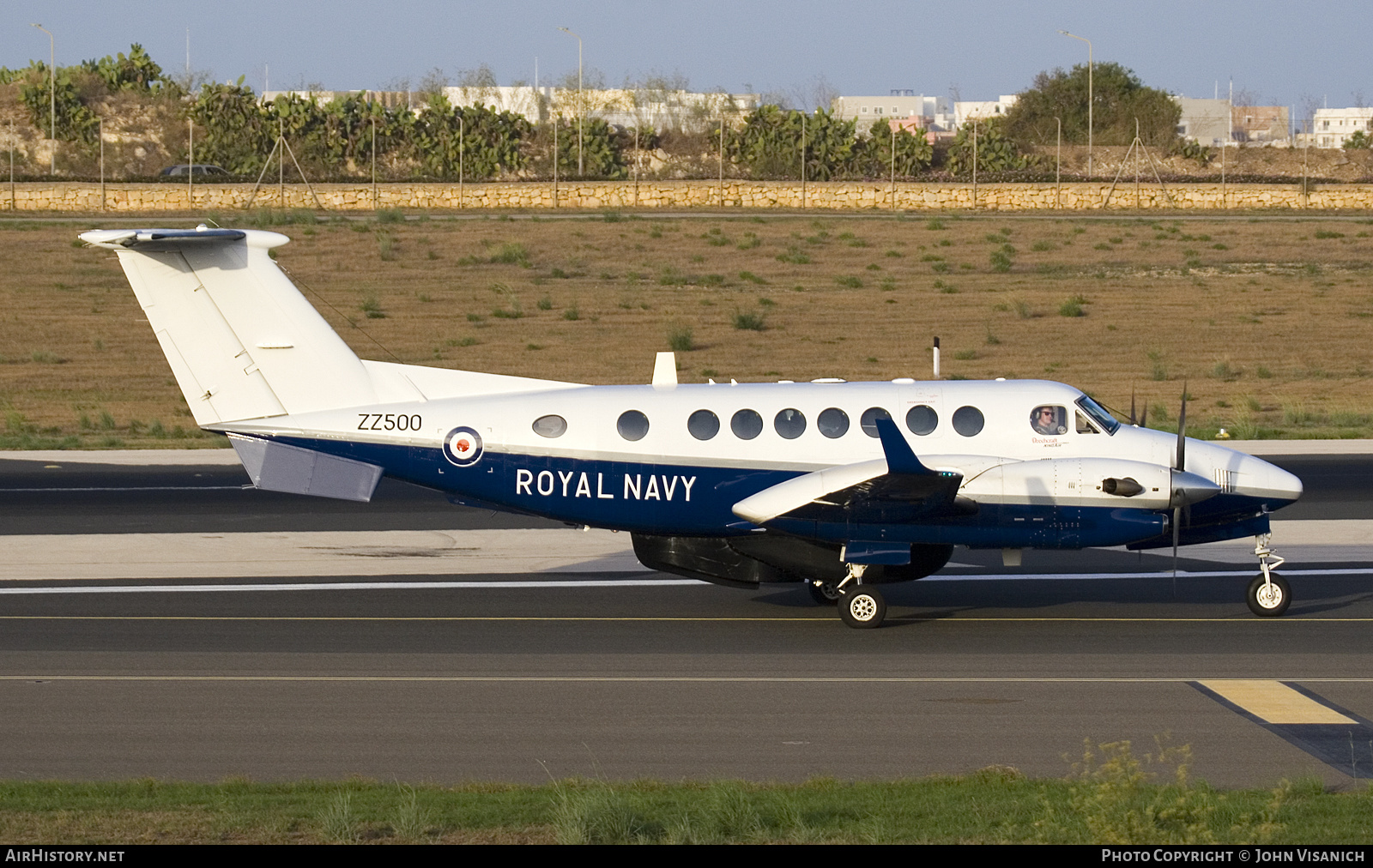 Aircraft Photo of ZZ500 | Hawker Beechcraft 350CER Avenger T1 (300C) | UK - Navy | AirHistory.net #605778