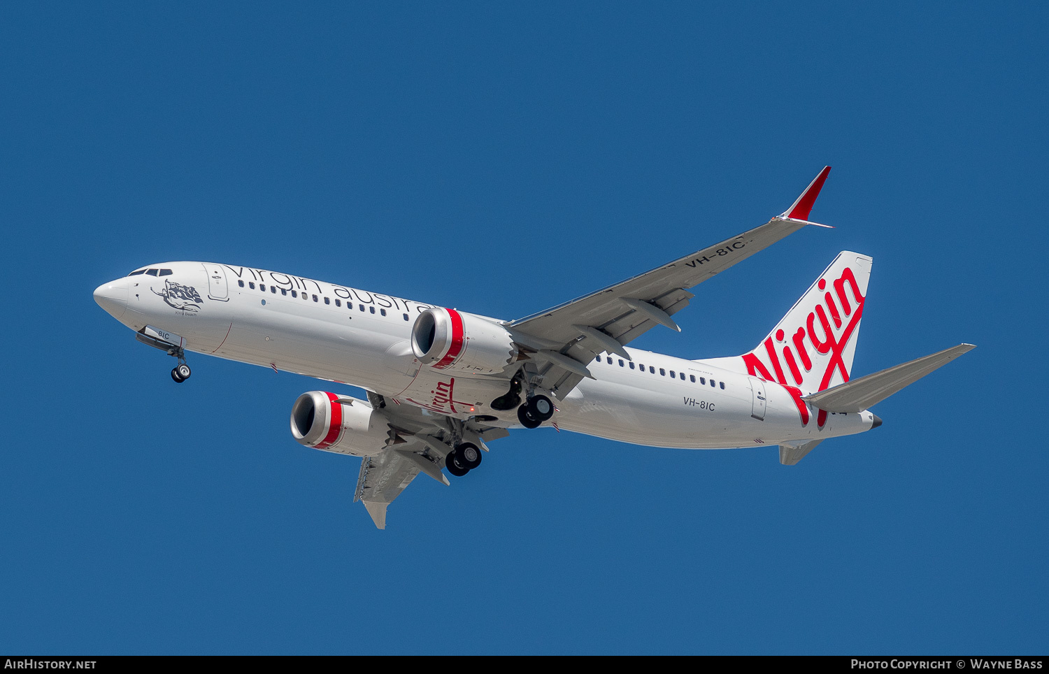 Aircraft Photo of VH-8IC | Boeing 737-8 Max 8 | Virgin Australia Airlines | AirHistory.net #605786