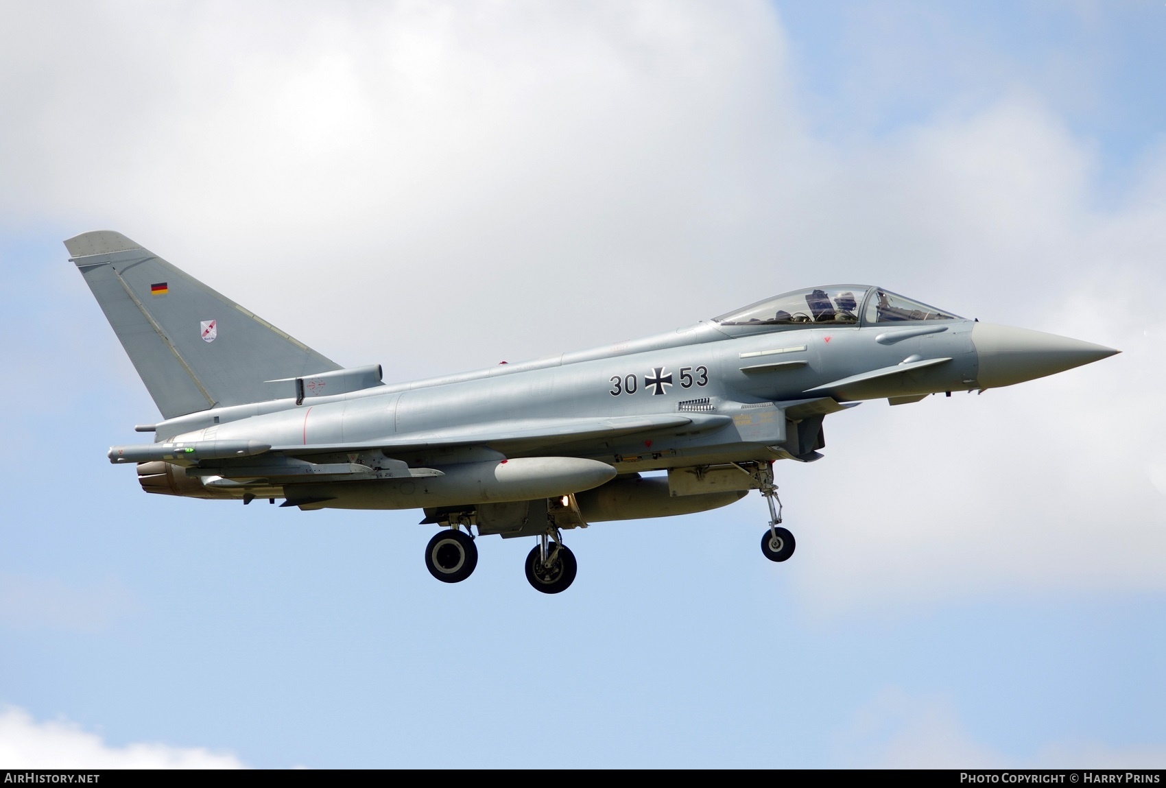 Aircraft Photo of 3053 | Eurofighter EF-2000 Typhoon S | Germany - Air Force | AirHistory.net #605789