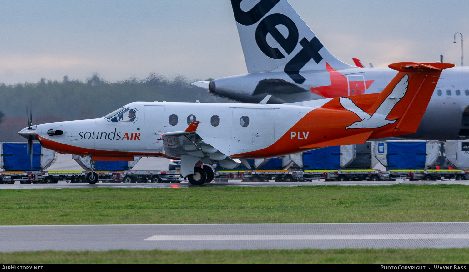 Aircraft Photo of ZK-PLV | Pilatus PC-12/45 | Sounds Air | AirHistory.net #605794