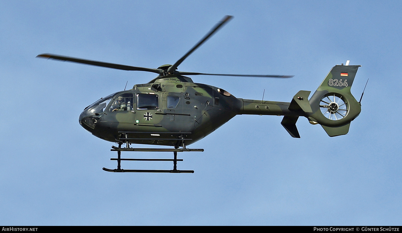 Aircraft Photo of 8264 | Eurocopter EC-135T-1 | Germany - Army | AirHistory.net #605798