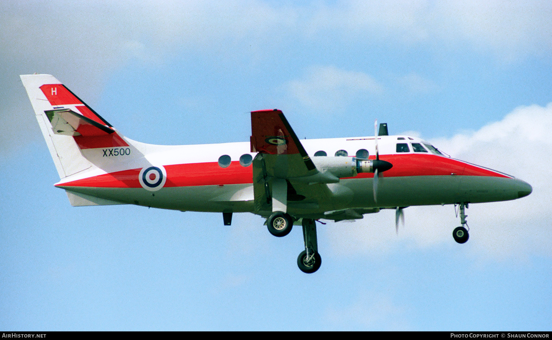 Aircraft Photo of XX500 | Scottish Aviation HP-137 Jetstream T1 | UK - Air Force | AirHistory.net #605808