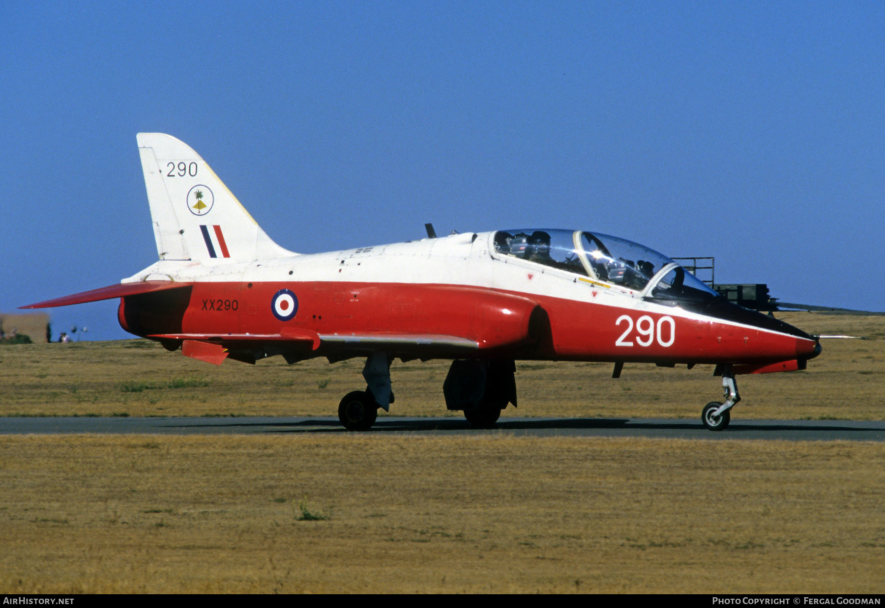 Aircraft Photo of XX290 | British Aerospace Hawk T1 | UK - Air Force | AirHistory.net #605830
