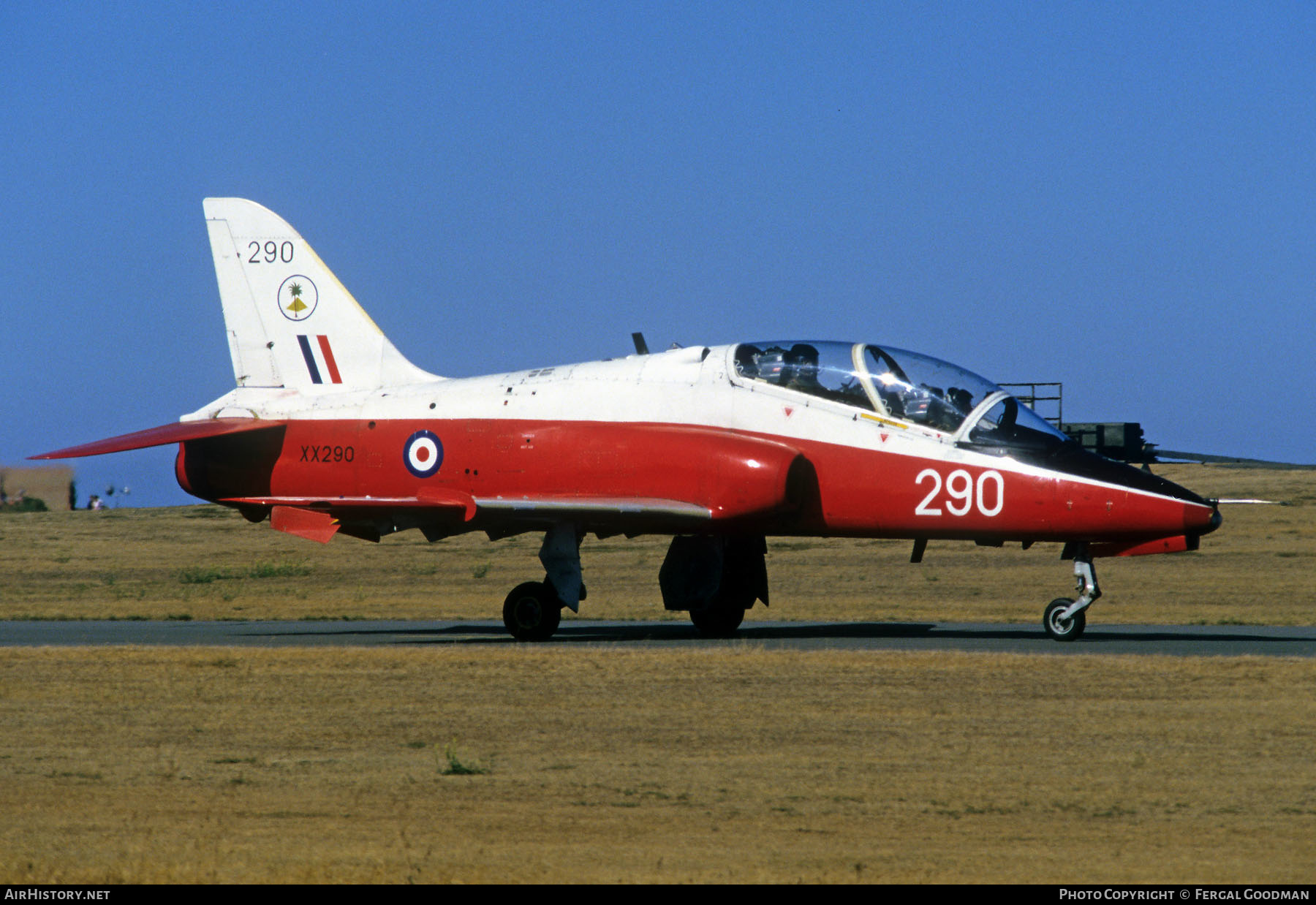 Aircraft Photo of XX290 | British Aerospace Hawk T.1 | UK - Air Force | AirHistory.net #605830