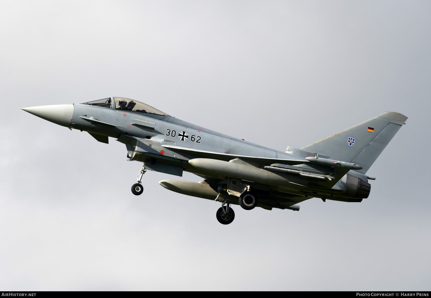 Aircraft Photo of 3062 | Eurofighter EF-2000 Typhoon S | Germany - Air Force | AirHistory.net #605838