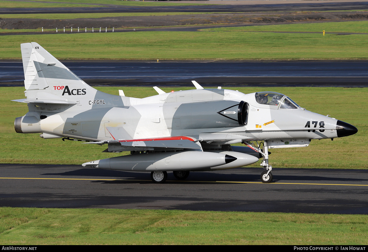 Aircraft Photo of C-FGYL | McDonnell Douglas A-4N Skyhawk II | Top Aces | AirHistory.net #605870