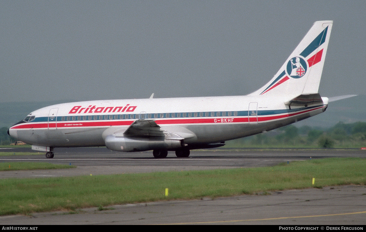 Aircraft Photo of G-BKHF | Boeing 737-204/Adv | Britannia Airways | AirHistory.net #605879