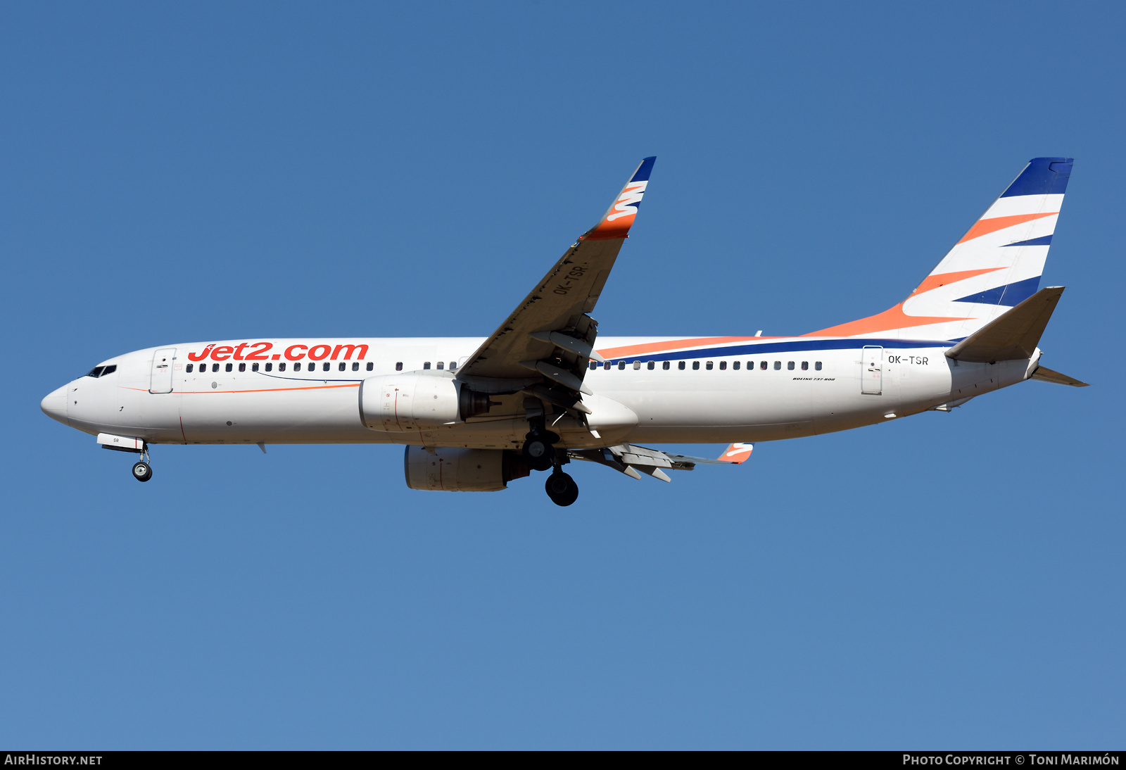Aircraft Photo of OK-TSR | Boeing 737-82R | Jet2 | AirHistory.net #605887