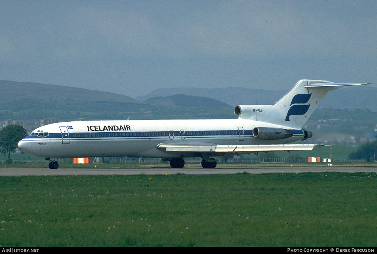 Aircraft Photo of TF-FLI | Boeing 727-208/Adv | Icelandair | AirHistory.net #605889