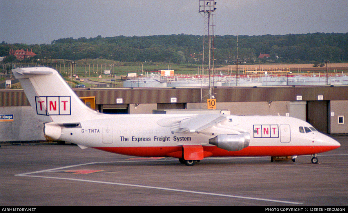 Aircraft Photo of G-TNTA | British Aerospace BAe-146-200QT Quiet Trader | TNT Express | AirHistory.net #605892