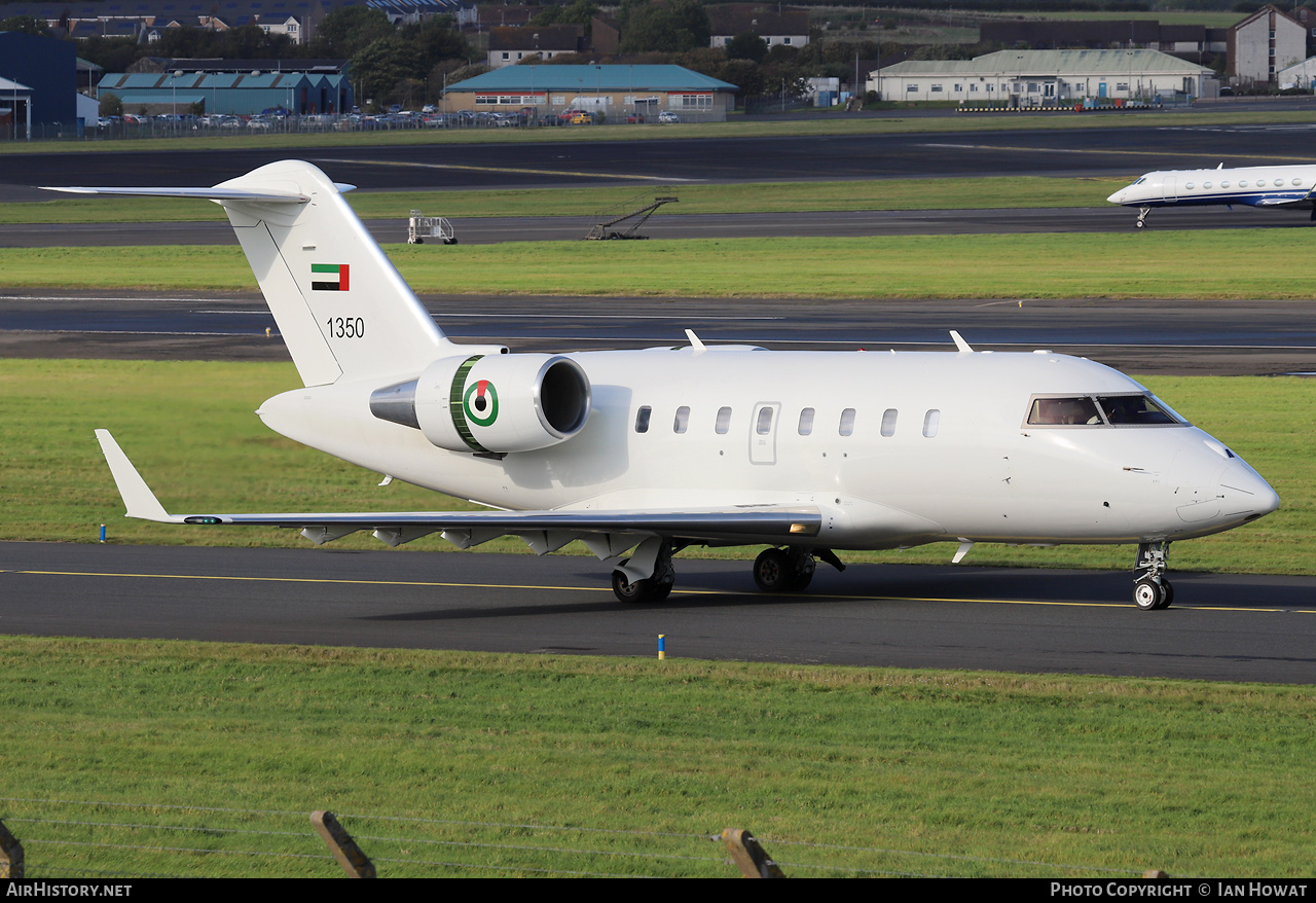 Aircraft Photo of 1350 | Bombardier Challenger 650 (CL-600-2B16) | United Arab Emirates - Air Force | AirHistory.net #605901