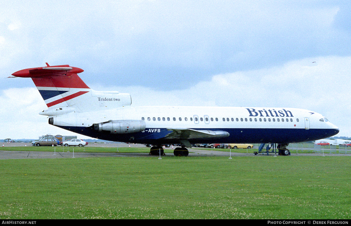 Aircraft Photo of G-AVFB | Hawker Siddeley HS-121 Trident 2E | British Airways | AirHistory.net #605904