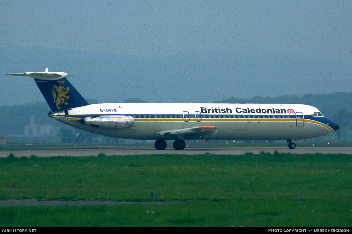 Aircraft Photo of G-AWYS | BAC 111-501EX One-Eleven | British Caledonian Airways | AirHistory.net #605911