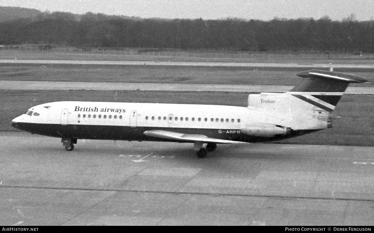 Aircraft Photo of G-ARPR | Hawker Siddeley HS-121 Trident 1C | British Airways | AirHistory.net #605913