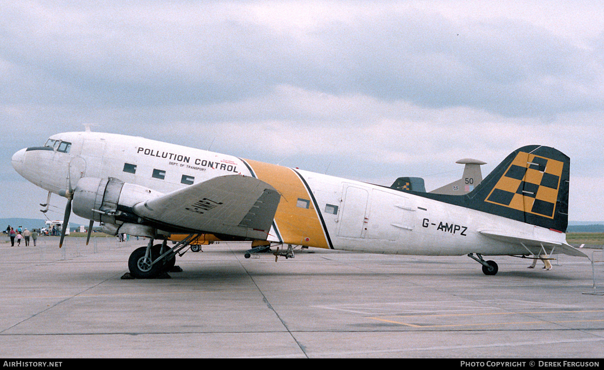 Aircraft Photo of G-AMPZ | Douglas C-47B Dakota Mk.4 | Department of Transport - Pollution Control | AirHistory.net #605915