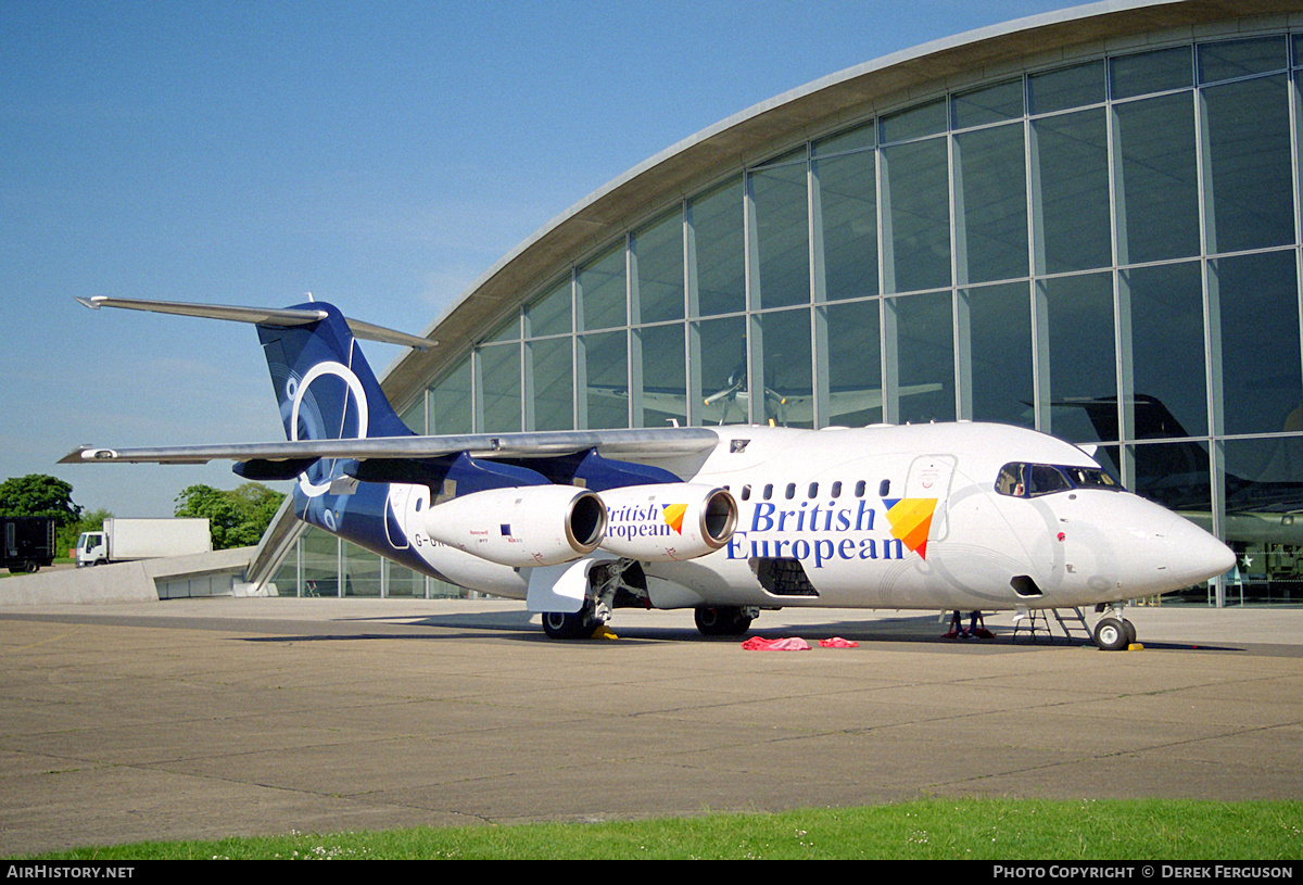 Aircraft Photo of G-ORJX | BAE Systems Avro 146-RJX85 | BAE Systems | AirHistory.net #605916