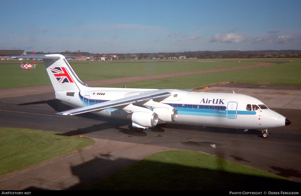 Aircraft Photo of G-5-123 / G-UKHP | British Aerospace BAe-146-300 | Air UK | AirHistory.net #605925
