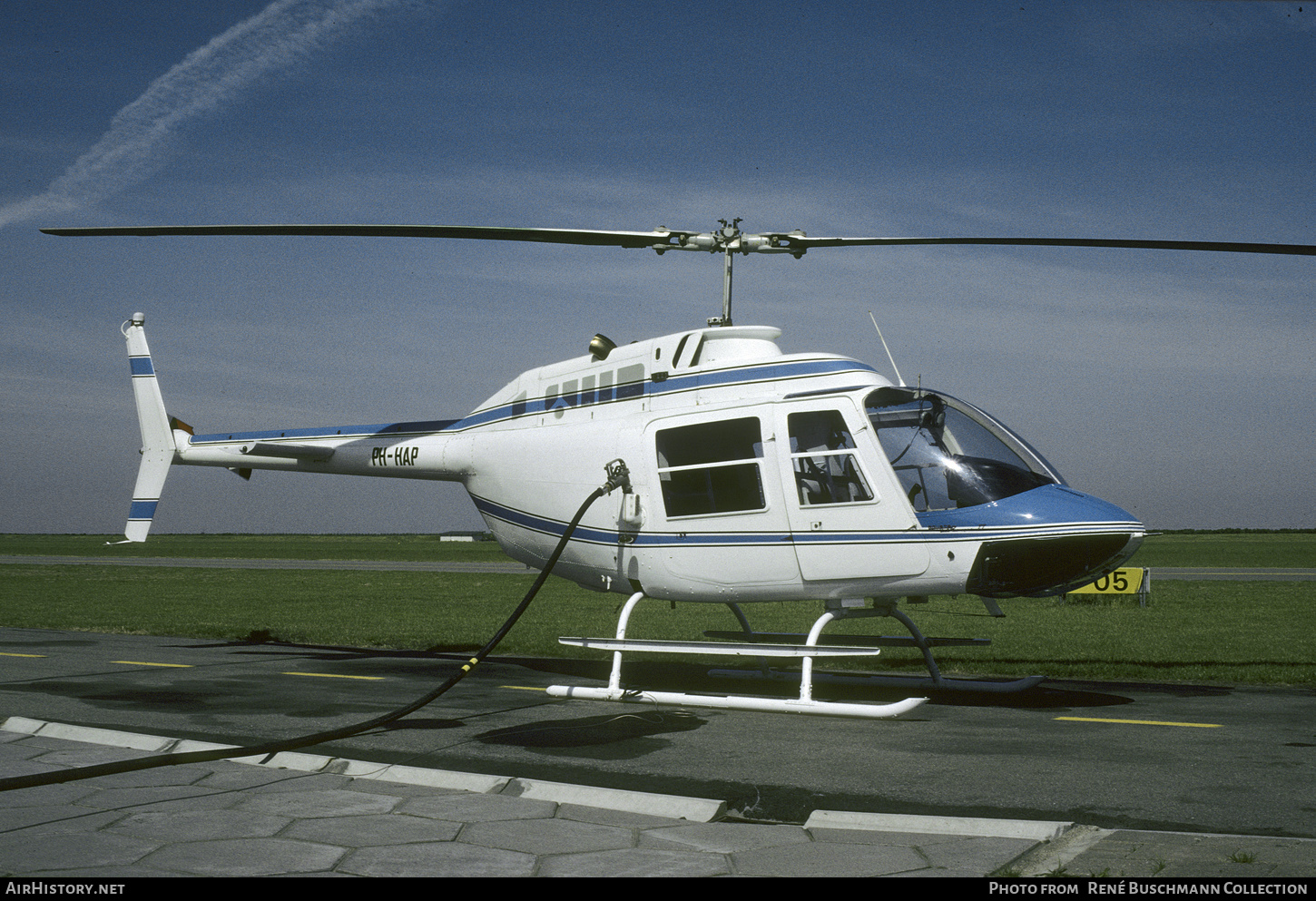 Aircraft Photo of PH-HAP | Bell AB-206B JetRanger II | AirHistory.net #605929