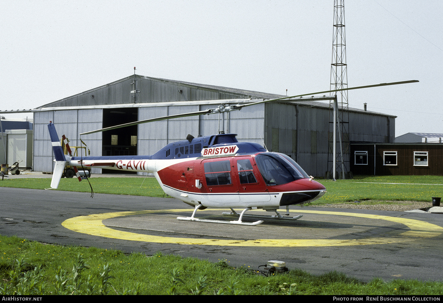 Aircraft Photo of G-AVII | Bell AB-206B JetRanger II | Bristow Helicopters | AirHistory.net #605934