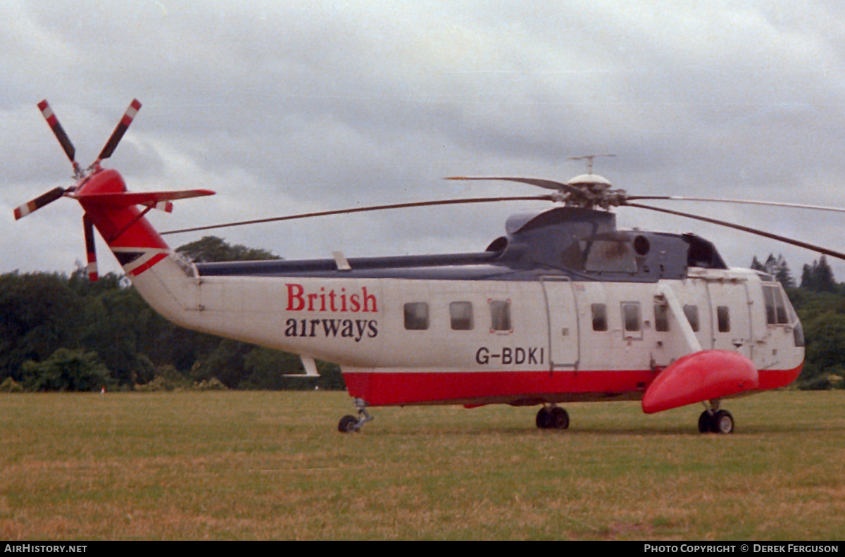 Aircraft Photo of G-BDKI | Sikorsky S-61N | British Airways Helicopters | AirHistory.net #605938