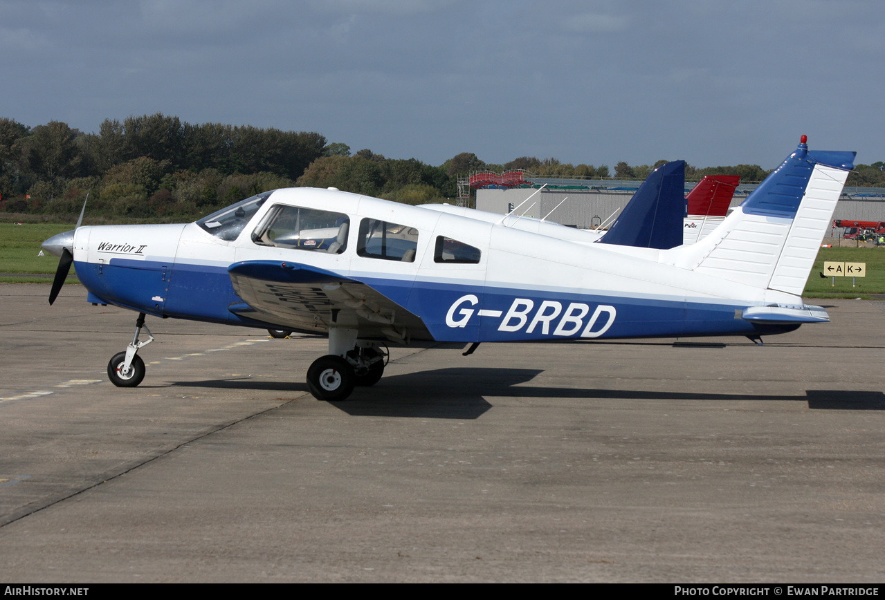 Aircraft Photo of G-BRBD | Piper PA-28-151 Cherokee Warrior | AirHistory.net #605945