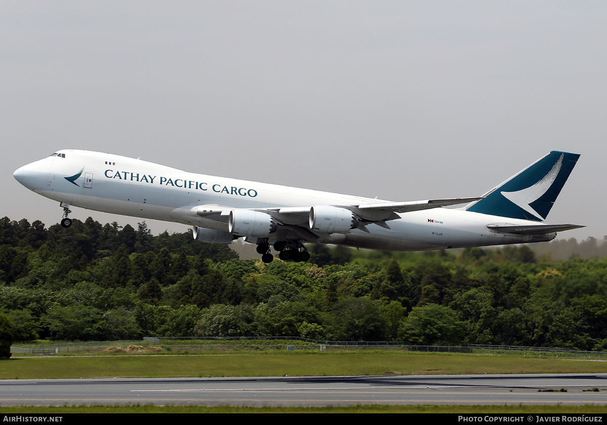 Aircraft Photo of B-LJG | Boeing 747-867F/SCD | Cathay Pacific Airways Cargo | AirHistory.net #605956