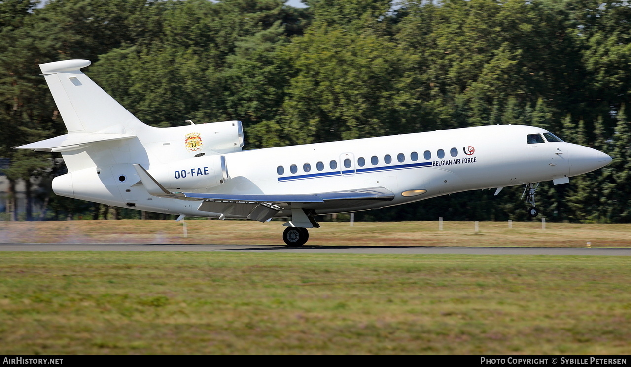 Aircraft Photo of OO-FAE | Dassault Falcon 7X | Belgium - Air Force | AirHistory.net #605964