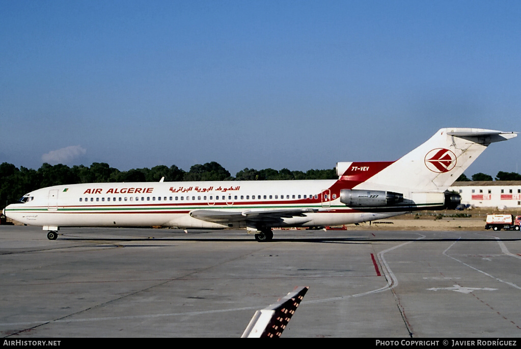 Aircraft Photo of 7T-VEV | Boeing 727-2D6/Adv | Air Algérie | AirHistory.net #605966