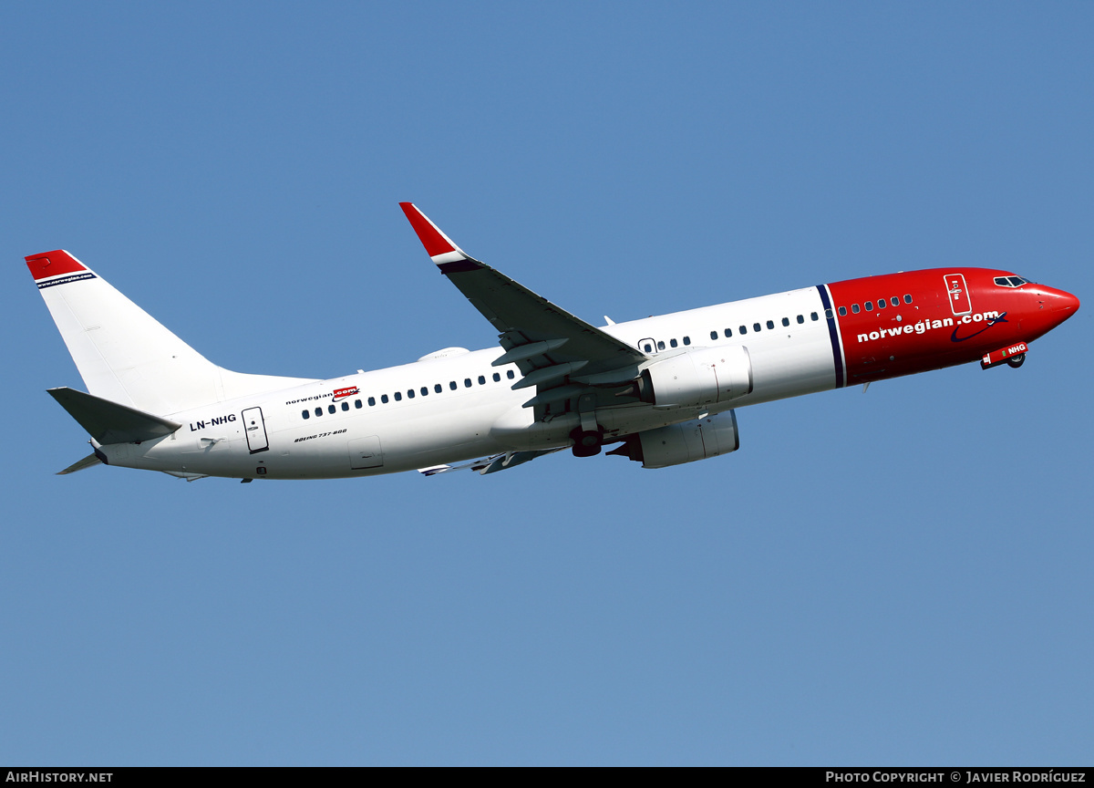 Aircraft Photo of LN-NHG | Boeing 737-8JP | Norwegian | AirHistory.net #605975