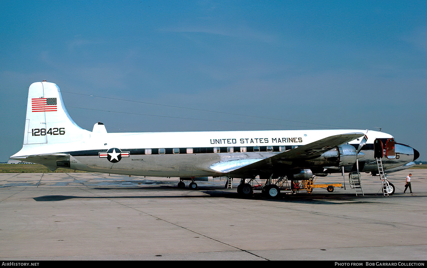 Aircraft Photo of 128426 | Douglas C-118B Liftmaster (DC-6A) | USA - Marines | AirHistory.net #605988