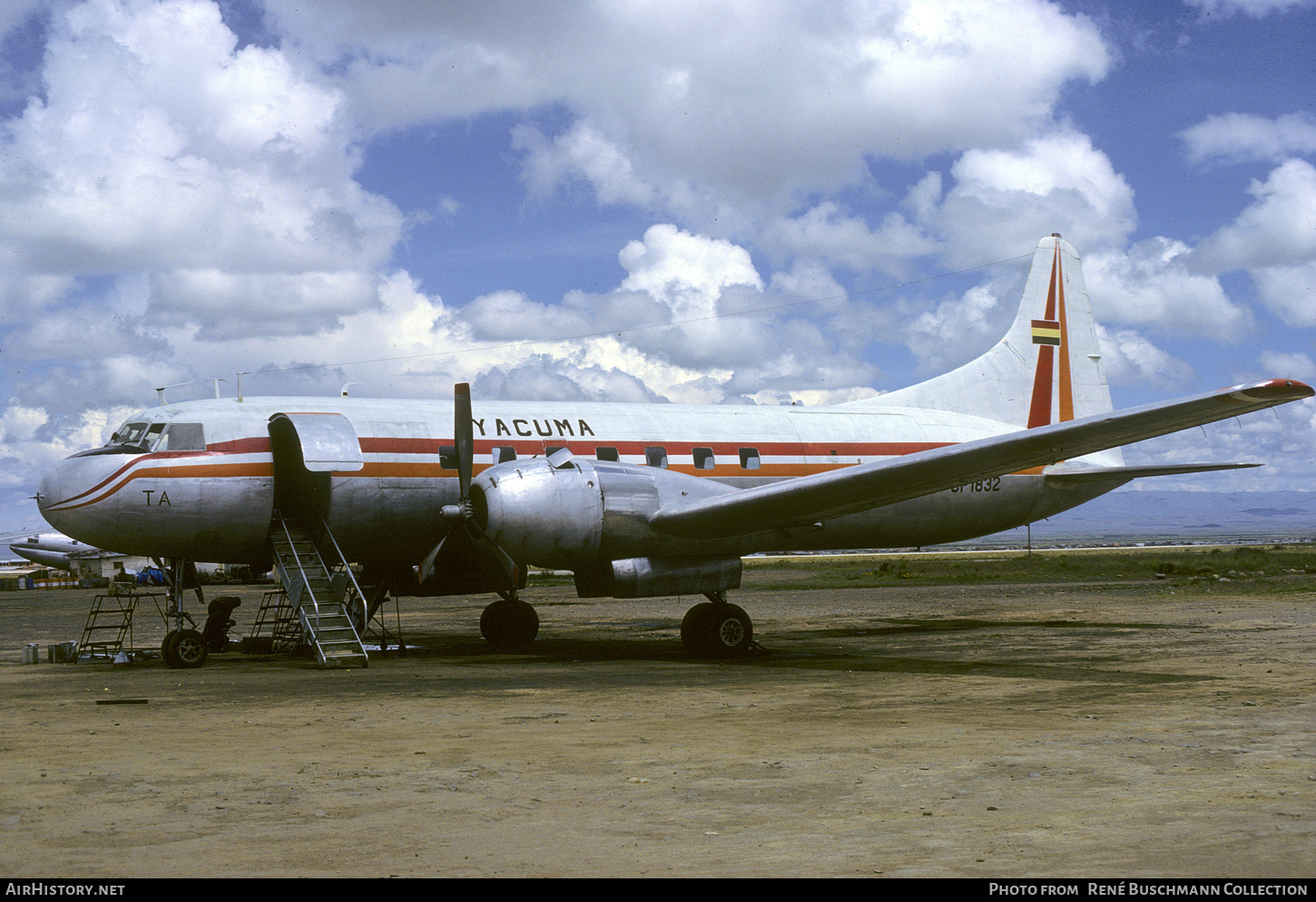 Aircraft Photo of CP-1832 | Convair TC-131E | Transportes Aéreos Yacuma | AirHistory.net #605998
