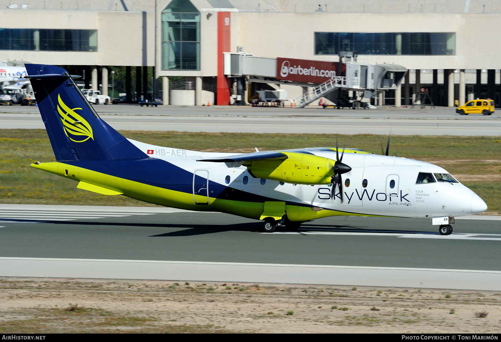 Aircraft Photo of HB-AER | Dornier 328-110 | SkyWork Airlines | AirHistory.net #606009