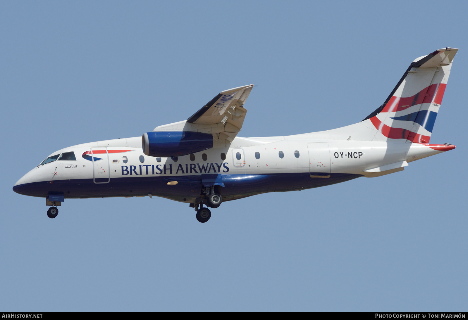 Aircraft Photo of OY-NCP | Fairchild Dornier 328-300 328JET | British Airways | AirHistory.net #606011