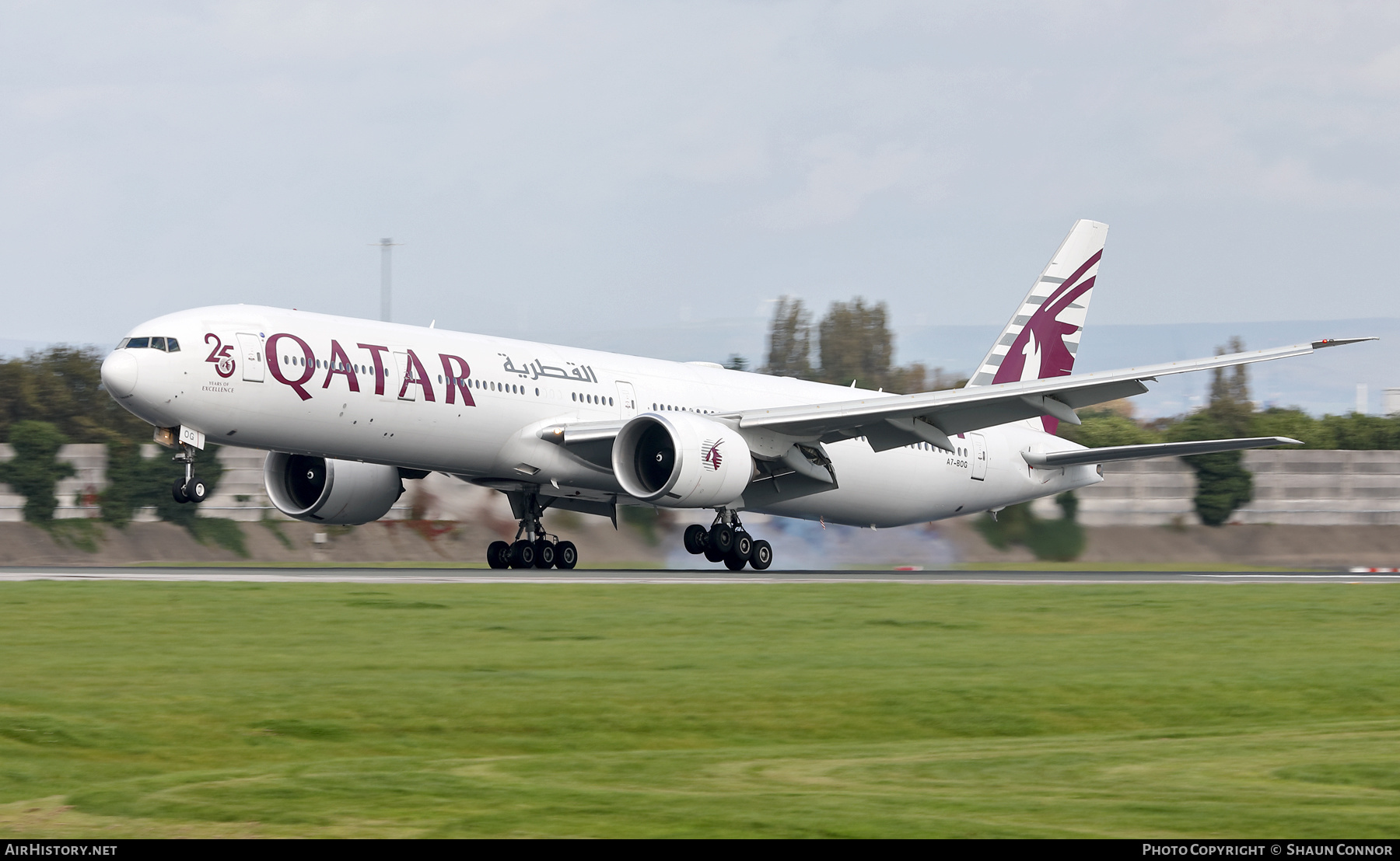 Aircraft Photo of A7-BOG | Boeing 777-3ZG/ER | Qatar Airways | AirHistory.net #606019