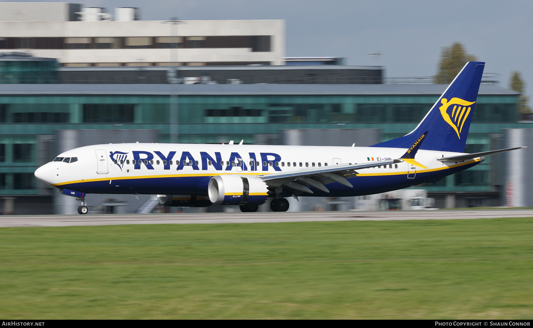 Aircraft Photo of EI-IHN | Boeing 737-8200 Max 200 | Ryanair | AirHistory.net #606028