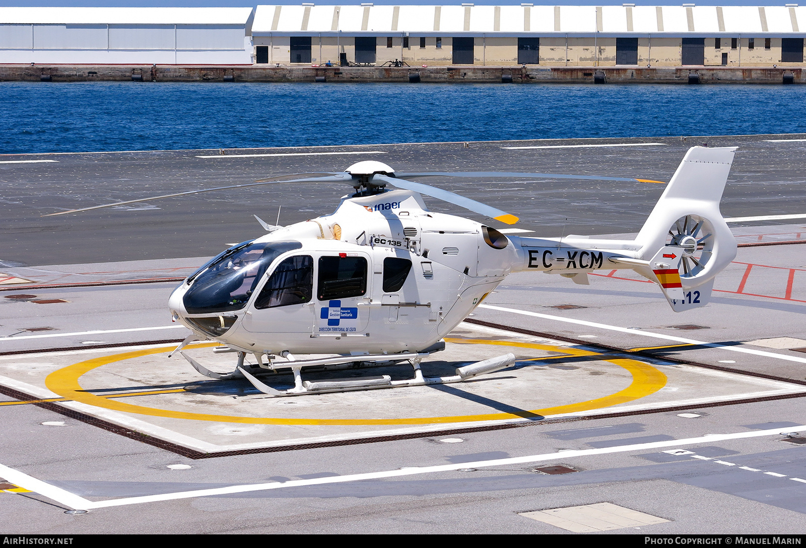 Aircraft Photo of EC-KCM | Eurocopter EC-135P-2 | Inaer | AirHistory.net #606041