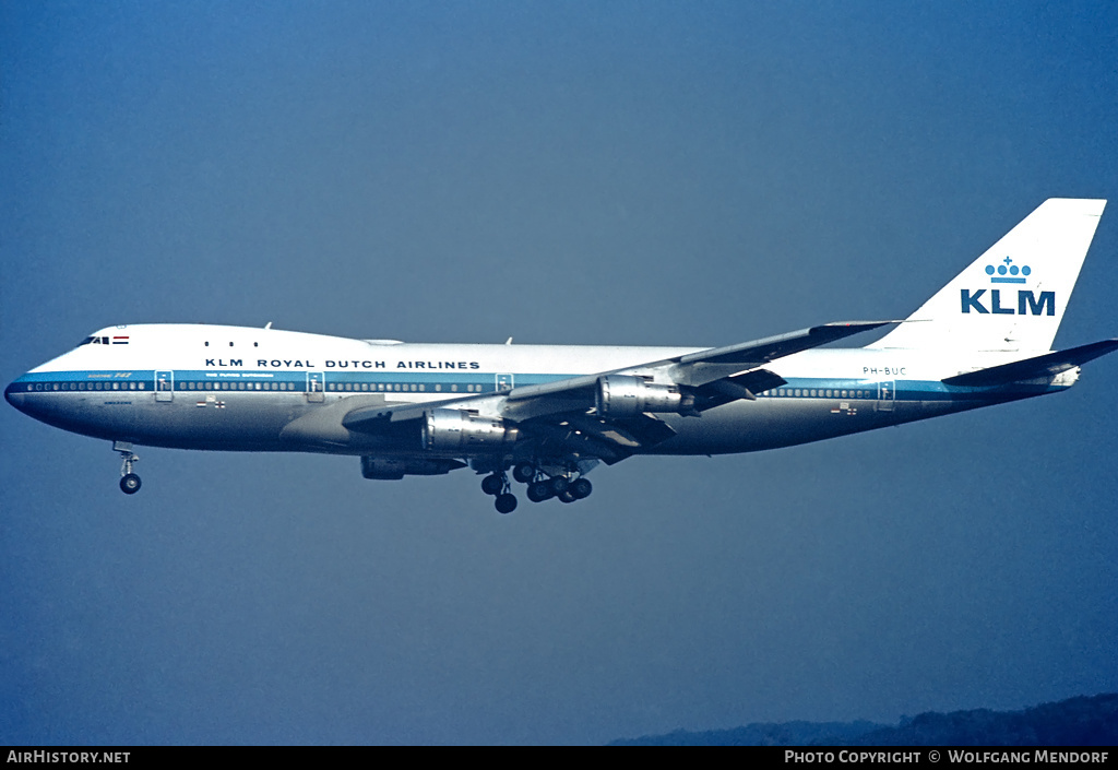 Aircraft Photo of PH-BUC | Boeing 747-206B | KLM - Royal Dutch Airlines | AirHistory.net #606044
