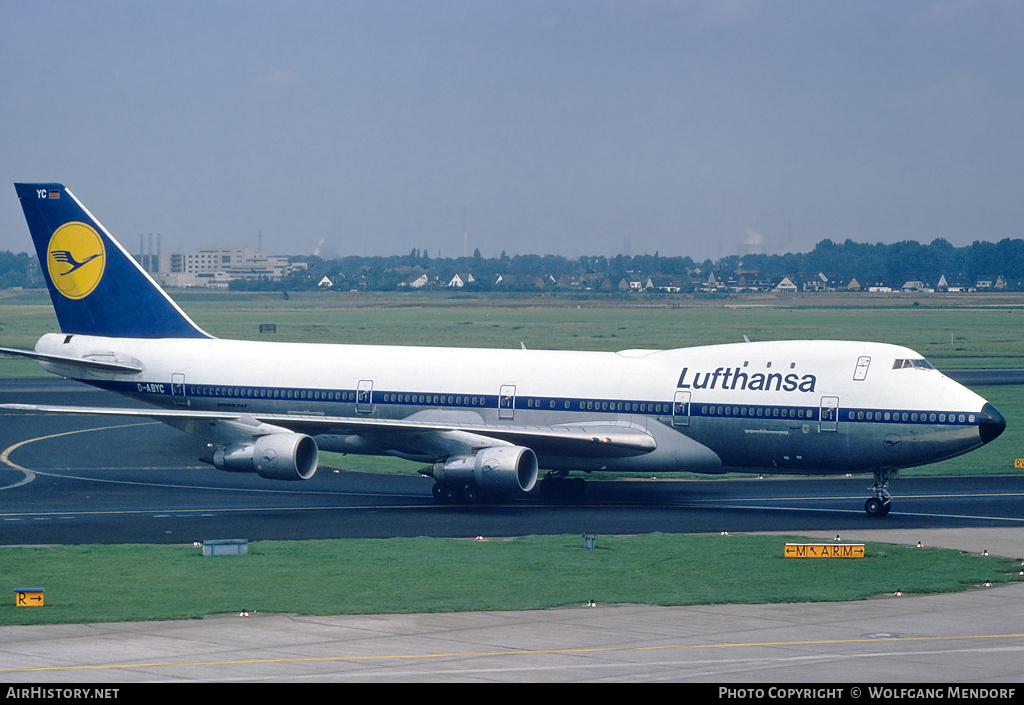 Aircraft Photo of D-ABYC | Boeing 747-130 | Lufthansa | AirHistory.net #606045