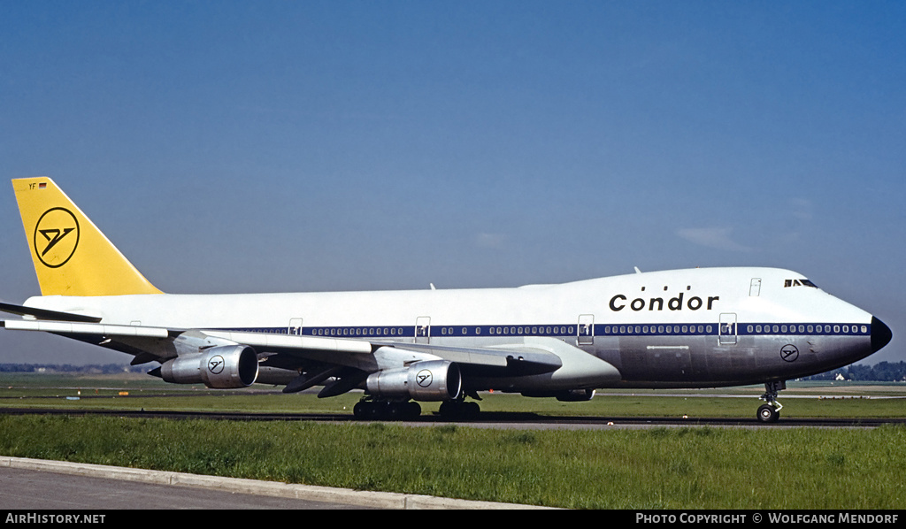 Aircraft Photo of D-ABYF | Boeing 747-230B | Condor Flugdienst | AirHistory.net #606052