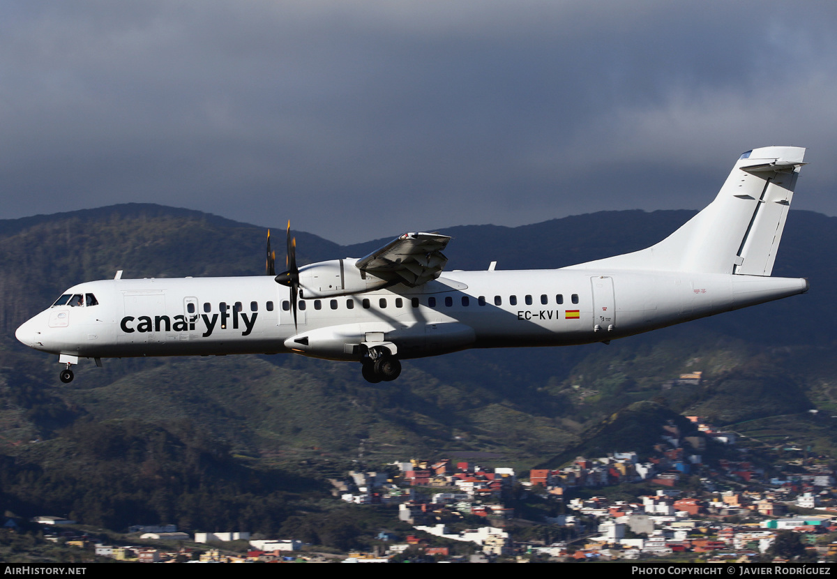 Aircraft Photo of EC-KVI | ATR ATR-72-500 (ATR-72-212A) | Canaryfly | AirHistory.net #606055