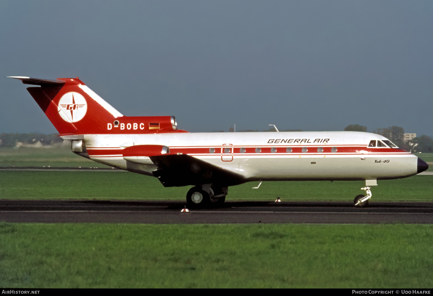 Aircraft Photo of D-BOBC | Yakovlev Yak-40FG | General Air | AirHistory.net #606059