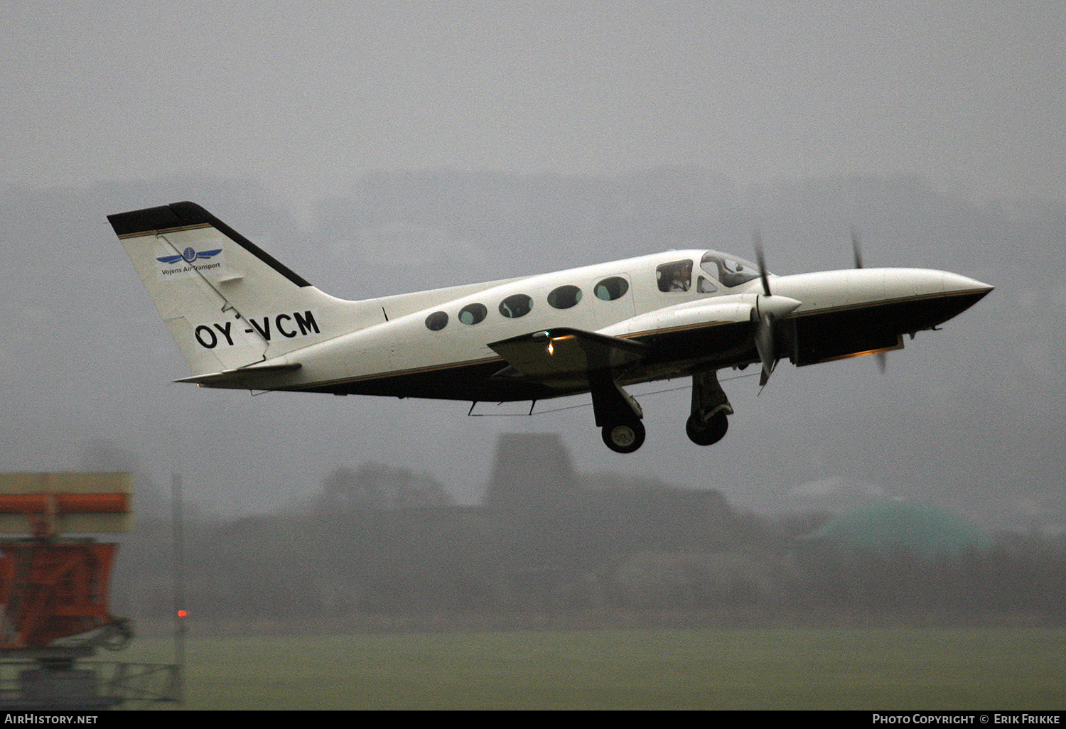 Aircraft Photo of OY-VCM | Cessna 421C Golden Eagle | Vojens Air Transport | AirHistory.net #606077